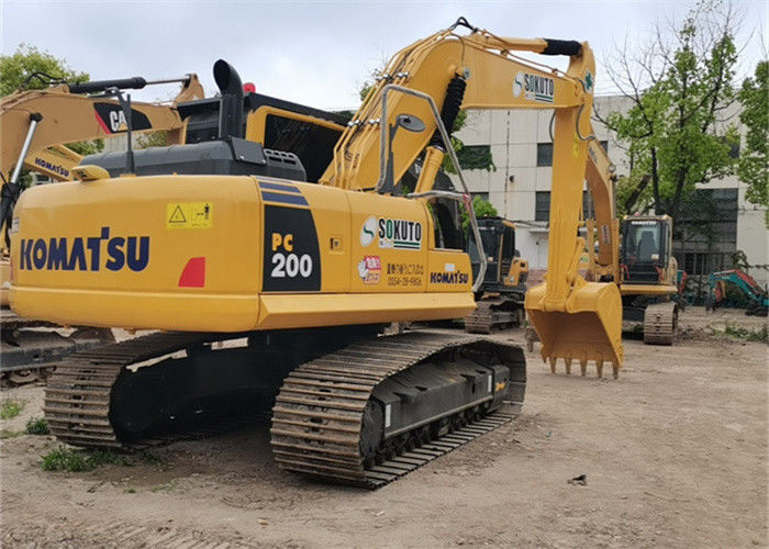 20 toneladas Excavadora usada barata importada de Japón Komatsu Pc 200-8 Con buen rendimiento y bajas horas de trabajo