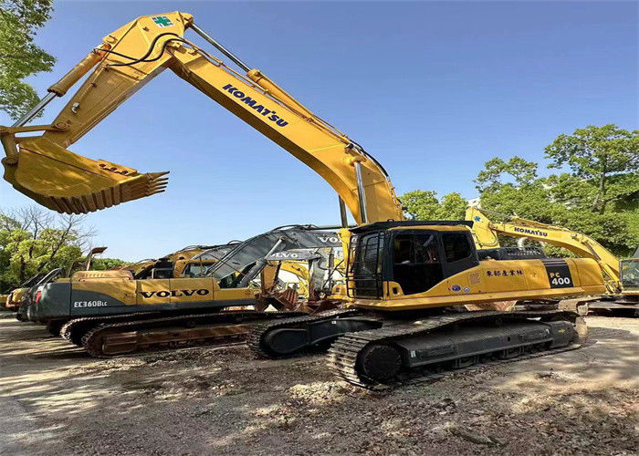 Casi nuevo Japón máquina de excavadora de rastreo usada de renovación Komatsu pc 400-7 excavadora para la venta