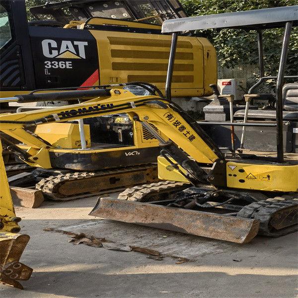Listo para el trabajo y experimentado Japón usado komatsu PC 15 MR en buenas condiciones