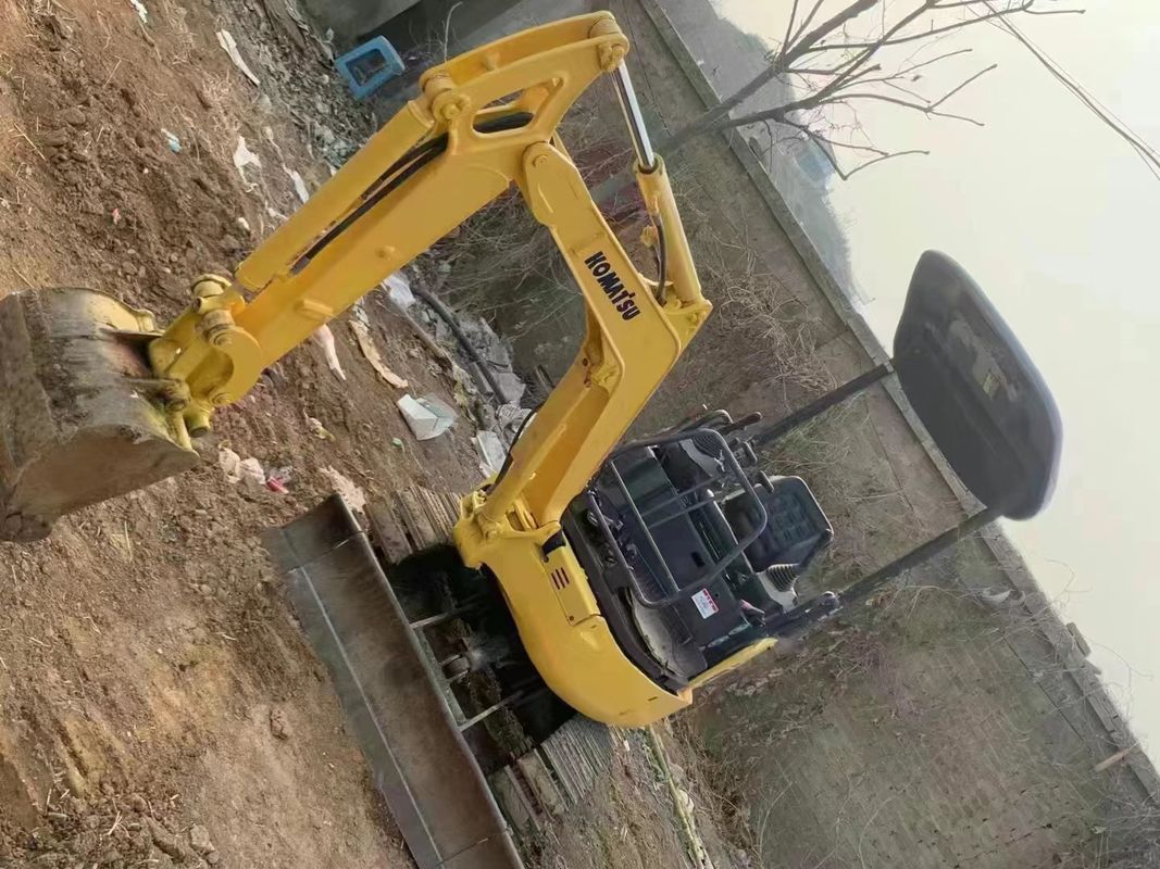 Maquinaria usada para mover tierra excavadora de 2 toneladas mini excavadora de alta calidad Komatsu pc 18 MR