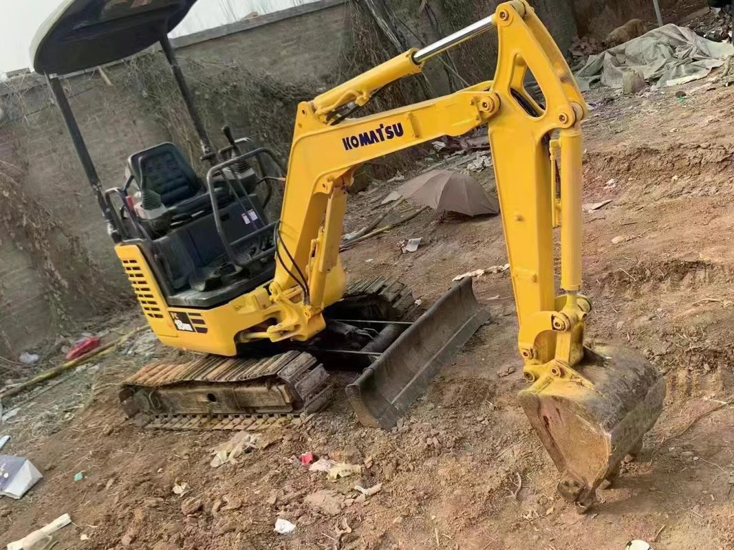 Maquinaria usada para mover tierra excavadora de 2 toneladas mini excavadora de alta calidad Komatsu pc 18 MR