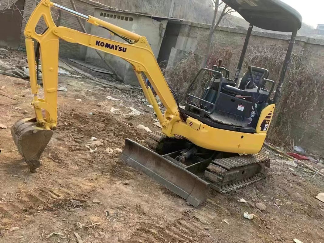 Maquinaria usada para mover tierra excavadora de 2 toneladas mini excavadora de alta calidad Komatsu pc 18 MR