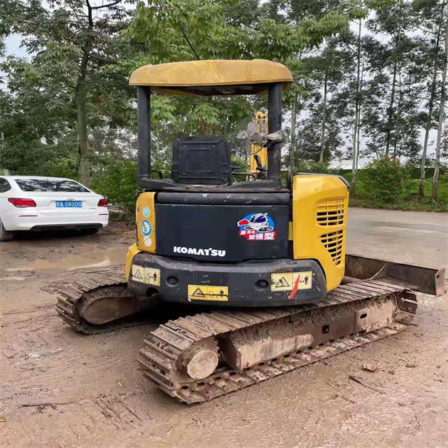 3 toneladas de Japón de alta calidad Komatsu PC 30 MR excavadora de rastreador con horas de trabajo más cortas