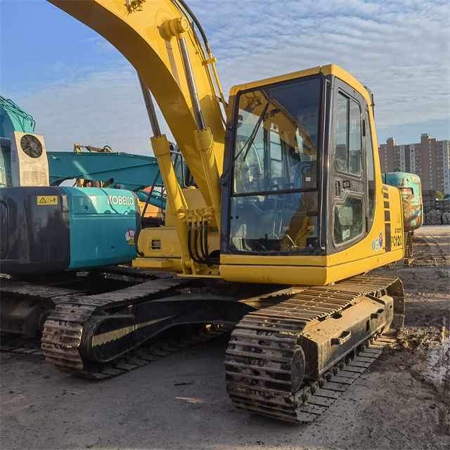 Excavadora usada de alta calidad de 12 toneladas Japón Importada Komatsu Pc 120 Excavadora de rastreo con horas de trabajo más cortas