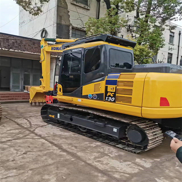 13 toneladas de uso Japón importado Komatsu pc 130 excavadora de rastreo de Japón en excelente estado listo para la venta