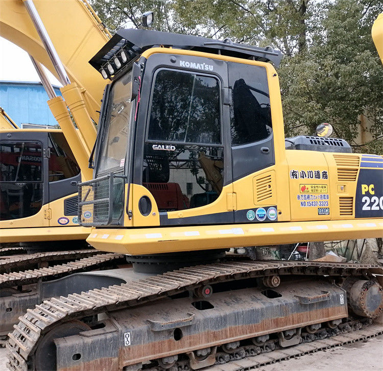 Casi nuevo Japón importado máquina de excavación de rastreador usado remodelación Komatsu pc 220-8