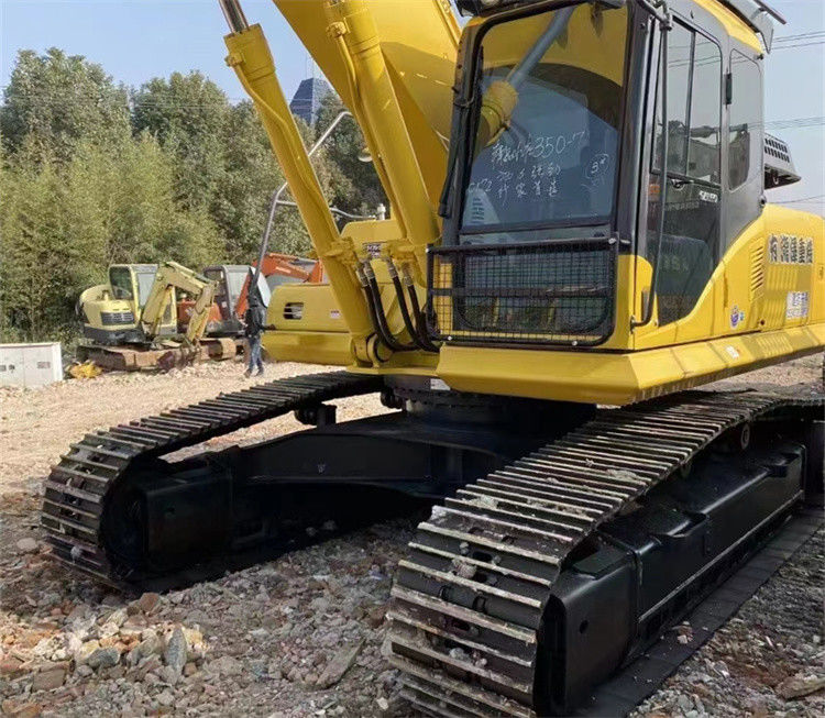 35 toneladas casi nuevo Japón importado máquina excavadora de rastreador usado renovación Komatsu pc 350-7