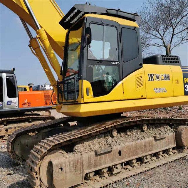 35 toneladas casi nuevo Japón importado máquina excavadora de rastreador usado renovación Komatsu pc 350-7