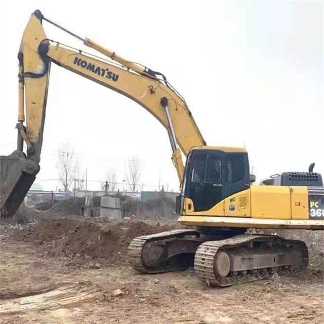 36 toneladas casi nuevo Japón importado máquina excavadora de rastreador usado renovación Komatsu pc 360-7