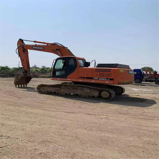 Excavadora de 25 toneladas para el trabajo y experimentada de Corea importada Doosan DX 260LC