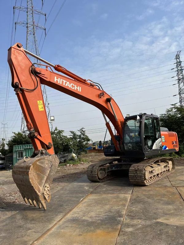 20 toneladas de excavadora usada lista para el trabajo y experimentada usada de Corea importada Hitachi 200-5A en buenas condiciones
