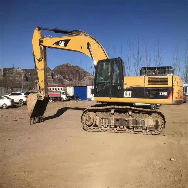 36 toneladas de excavadora de rastrero casi nueva importada de Japón, máquina usada de renovación CAT 336 D
