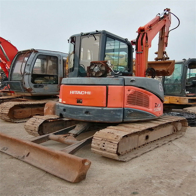 5 toneladas listas para trabajar y experimentadas Japón importado Hitachi ZX 50 U-2 en buenas condiciones