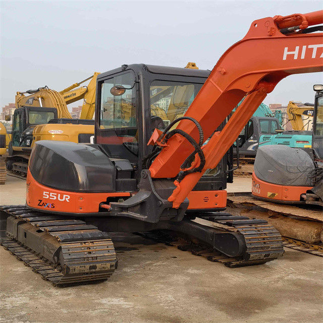 5 toneladas listas para trabajar y experimentadas Japón importado Hitachi ZX 50 U-2 en buenas condiciones