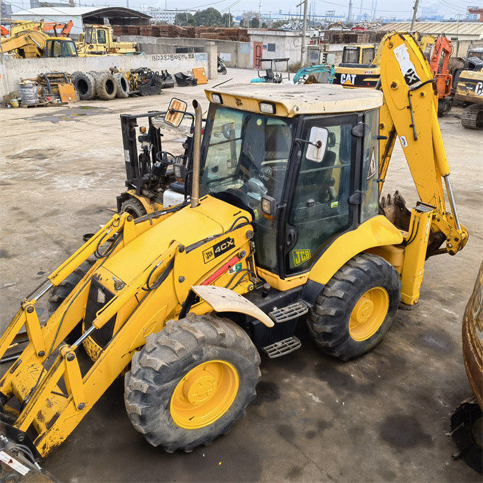 8 toneladas Jcb 4cx Excavadora de retroexcavadora Excavadora usada Gran Bretaña 8.18t Cargador compacto usado