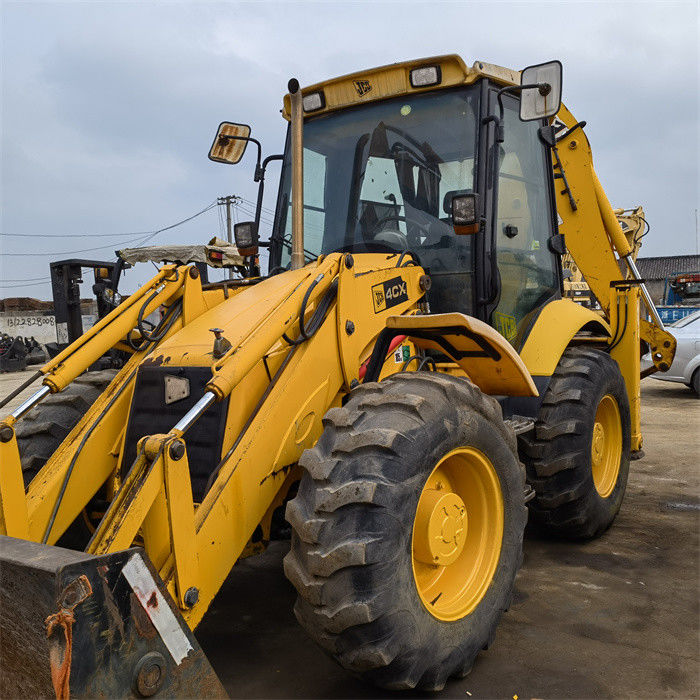 8 toneladas Jcb 4cx Excavadora de retroexcavadora Excavadora usada Gran Bretaña 8.18t Cargador compacto usado