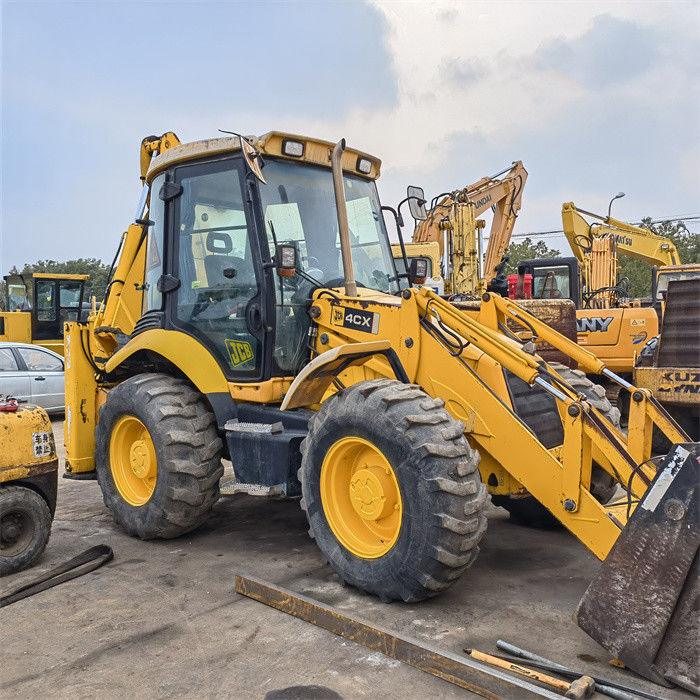 8 toneladas Jcb 4cx Excavadora de retroexcavadora Excavadora usada Gran Bretaña 8.18t Cargador compacto usado