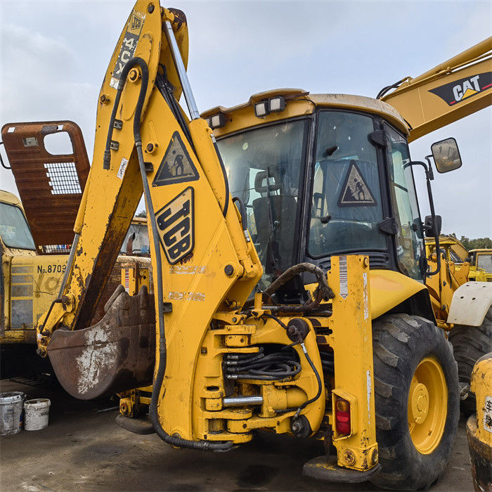 8 toneladas Jcb 4cx Excavadora de retroexcavadora Excavadora usada Gran Bretaña 8.18t Cargador compacto usado
