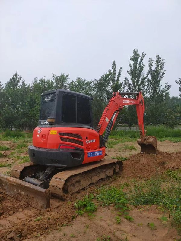 Excavadora mini Kubota Kubota Kx165 máquina de excavadora de uso peso de 5,54 t