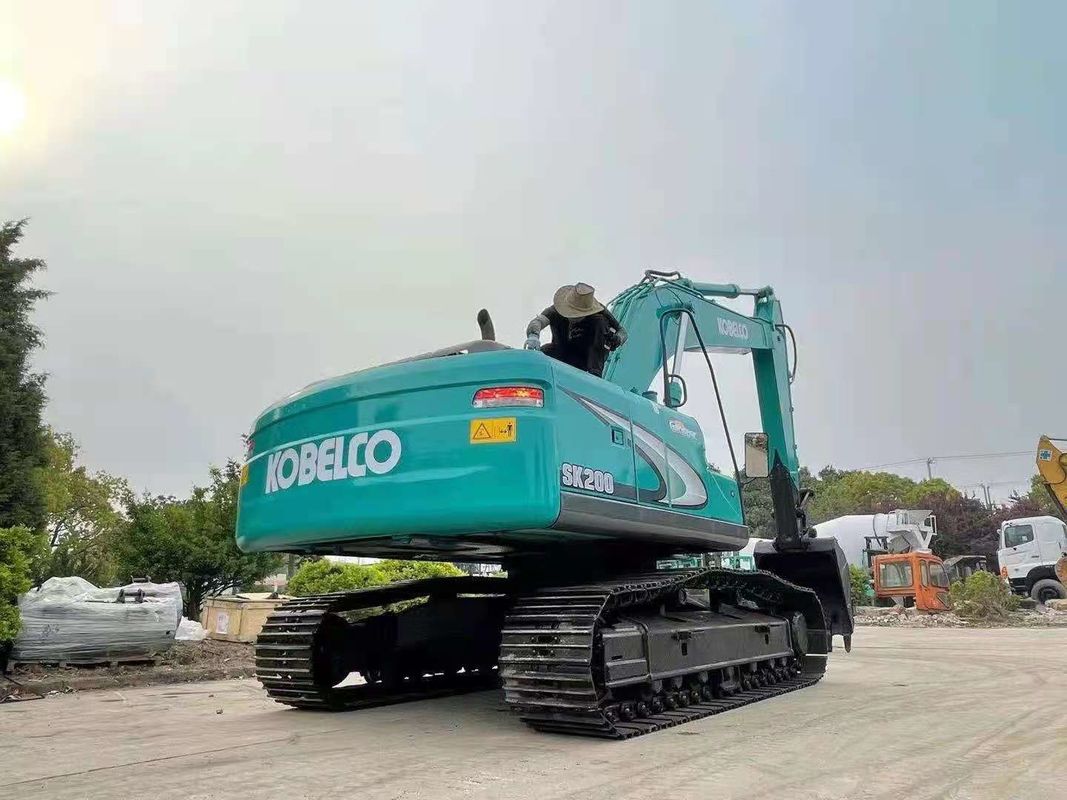Excavadora de Orugas Kobelco SK200 Usada en Venta | Excavadora de Segunda Mano de 20 Toneladas de China