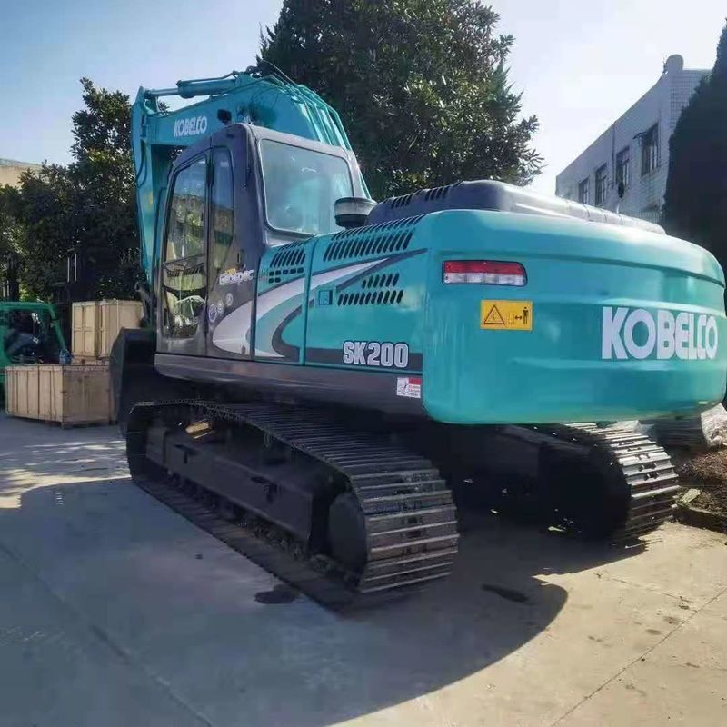 Excavadora de Orugas Kobelco SK200 Usada en Venta | Excavadora de Segunda Mano de 20 Toneladas de China