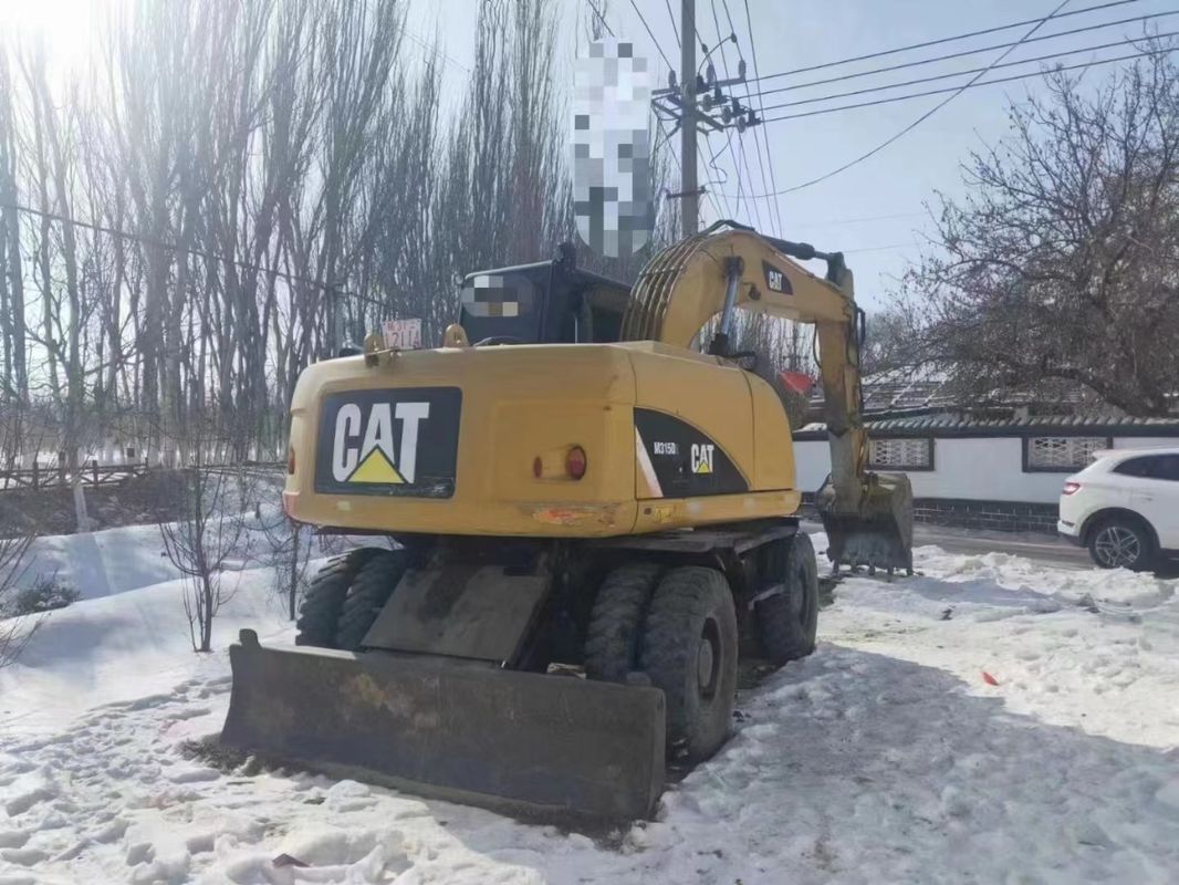 Listo para trabajar Caterpillar M315D Excavadora de ruedas usadas con pocas horas de trabajo y en buenas condiciones