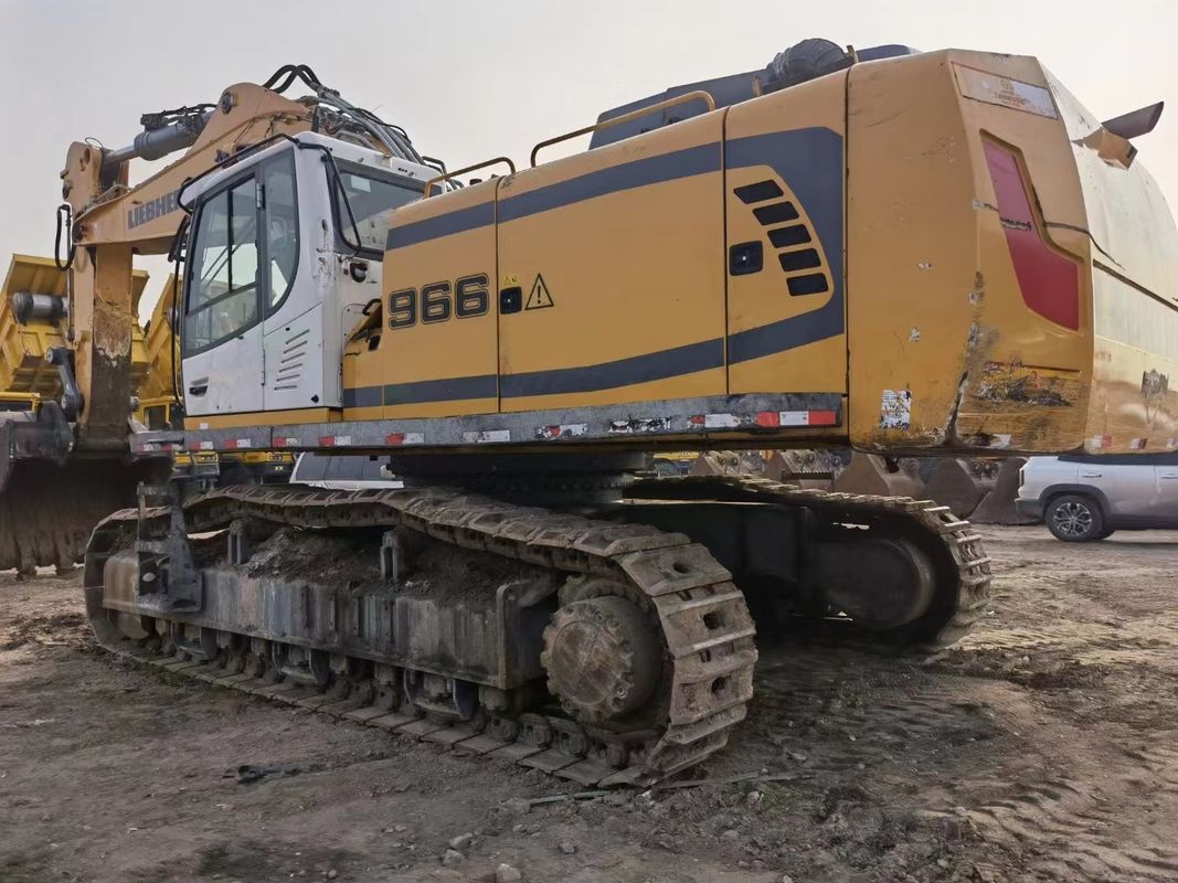 Liebherr R966 usado listo para trabajar y alemán experimentado importado en buenas condiciones.