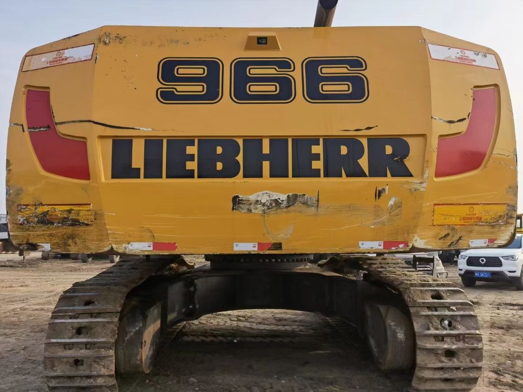 Liebherr R966 usado listo para trabajar y alemán experimentado importado en buenas condiciones.