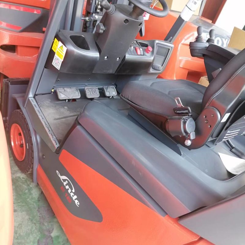 China Camión elevador eléctrico compacto de segunda mano Linde CPDT Camión elevador motor potencia 1,5-2 toneladas
