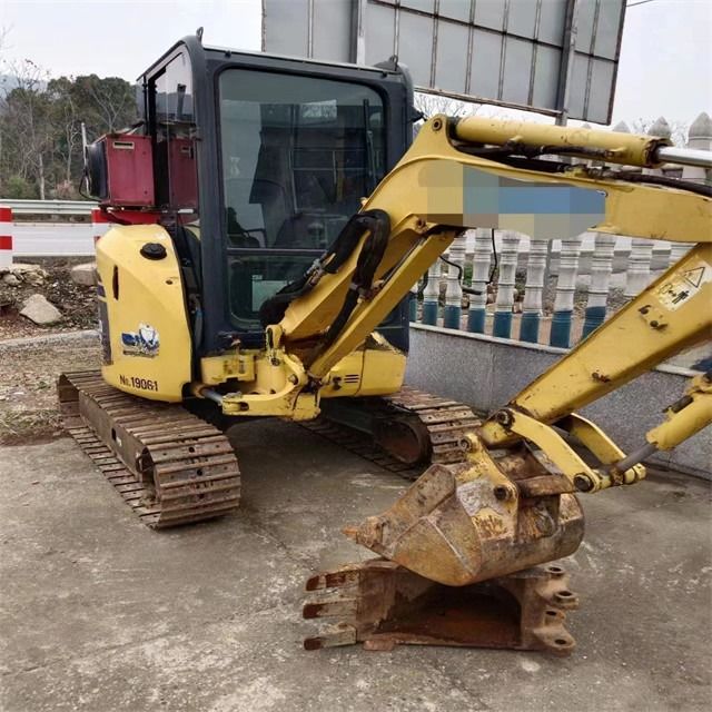 2 toneladas de Japón utilizado Komatsu PC 20 MR Excavadora de rastreo con horas de trabajo bajas e ideal