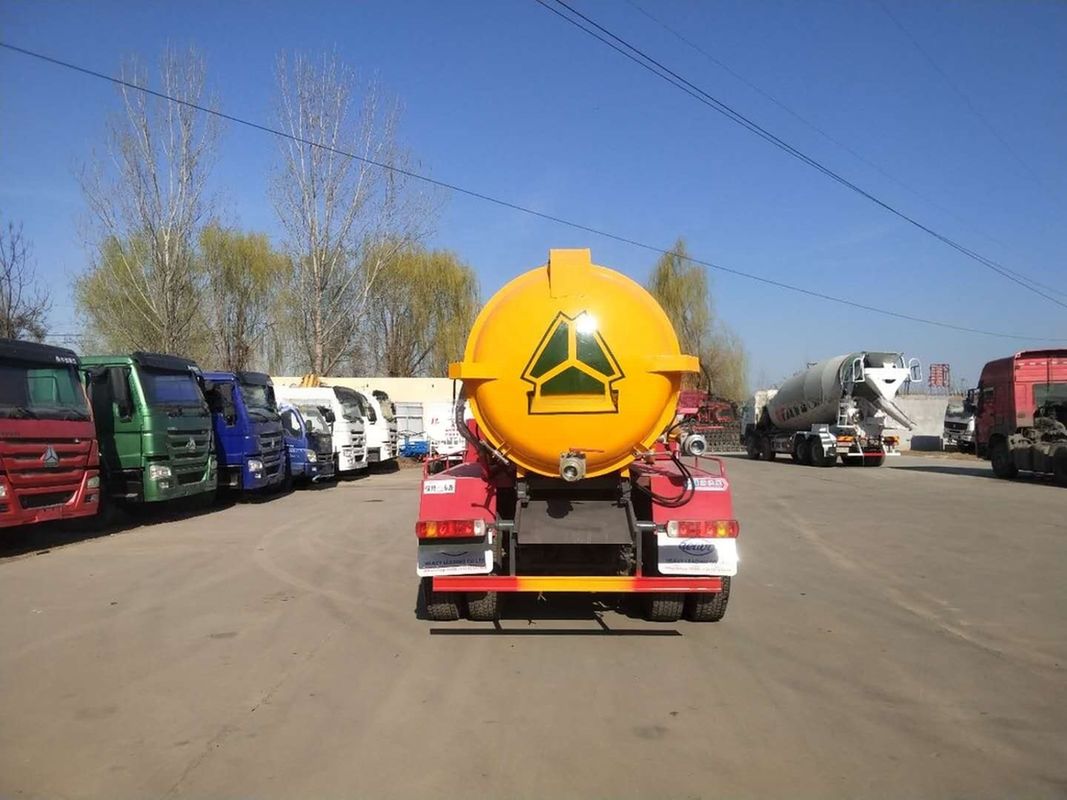 Euro 3 336hp Usado Howo 6*4 camión de vacío 10 cbm camión de aspiración de aguas residuales en buenas condiciones