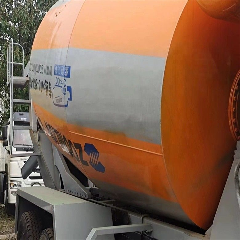 Trabajos de construcción 6*4 Howo camión mezclador de cemento con 371 hp 375 hp de potencia de mezcla