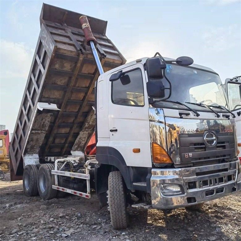 Japón Hino Usado camiones de basura con motor YUCHAI en horas de trabajo 2020