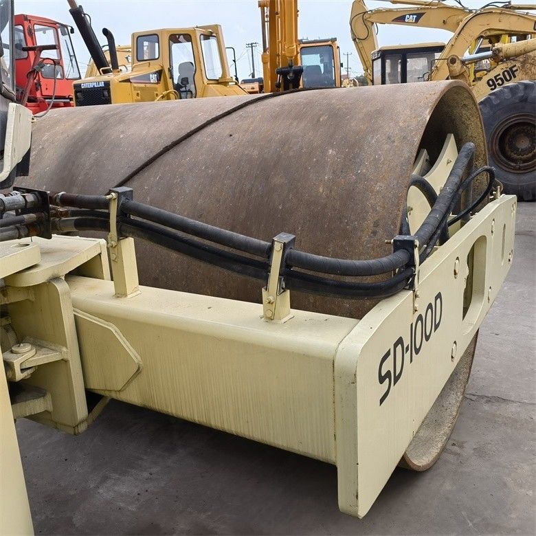 Estados Unidos Importado Ingersoll-Rand SD100 Original Maquinaria de carretera Usada Roller de tambor único