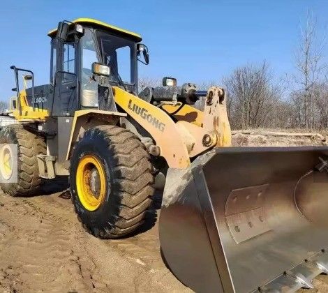 2019 Front End Loader Liugong ZL50CN Tipo de rueda Máquina usada para movimiento de tierra de 5 toneladas