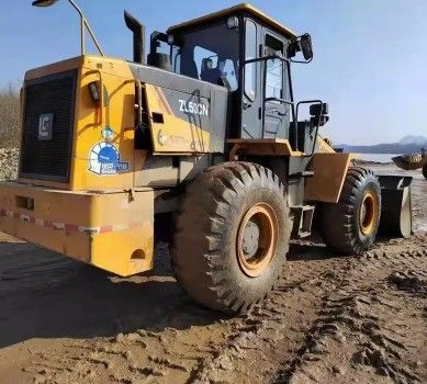 2019 Front End Loader Liugong ZL50CN Tipo de rueda Máquina usada para movimiento de tierra de 5 toneladas