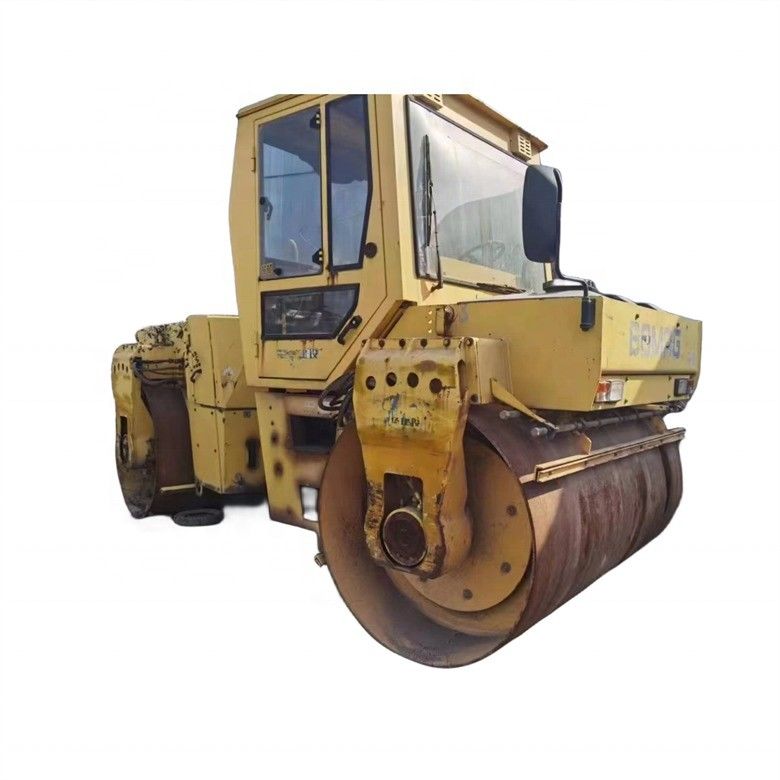 10 toneladas de peso de funcionamiento utilizado BOMAG BW 202 AHD-2 rodillo de carretera y rendimiento garantizado