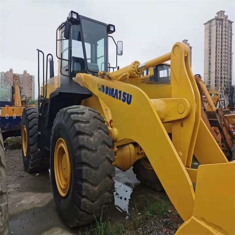 Japón hecho WA420-3 3.5cbm 6t usado Komatsu cargador de ruedas para operaciones de movimiento de tierra