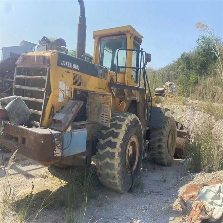 Cargador delantero 235KW Usado Komatsu WA500-6 Cargador de ruedas de Japón 4.5 cúbico de segunda mano