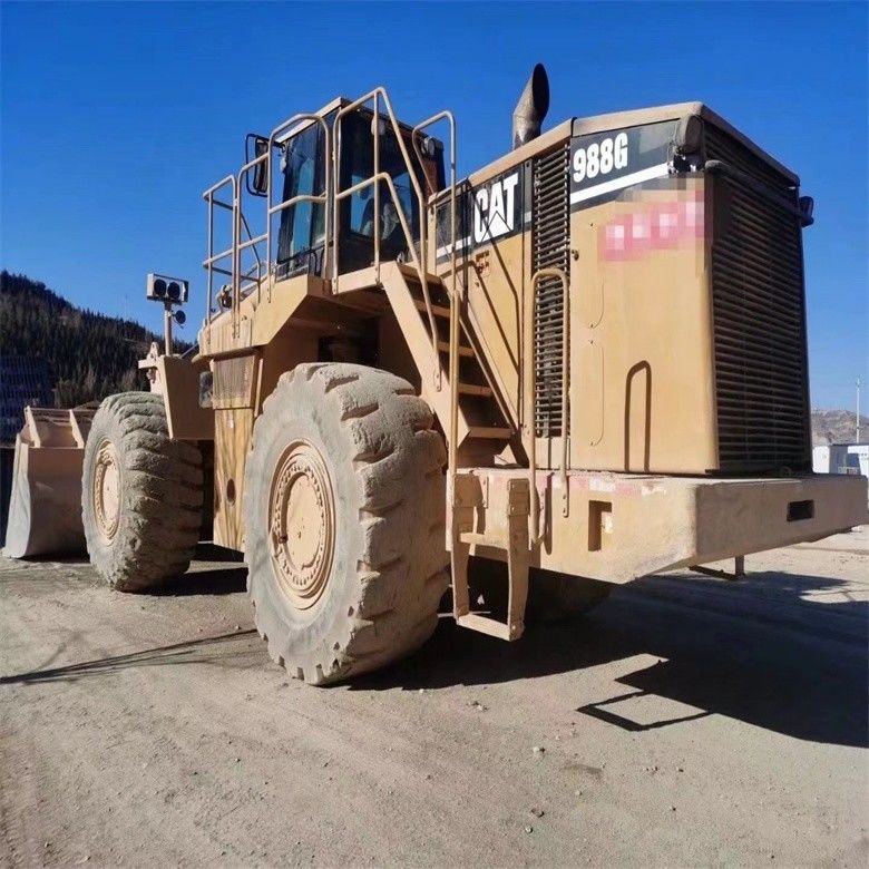 Caterpillar CAT 988G 988 de 50 toneladas cargador de ruedas usado con máxima altura de descarga 4,46 m