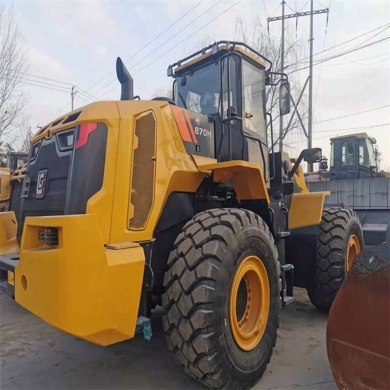 LIUGONG 870H Cargador de ruedas de 7 toneladas con horas de trabajo bajas y bomba hidráulica original