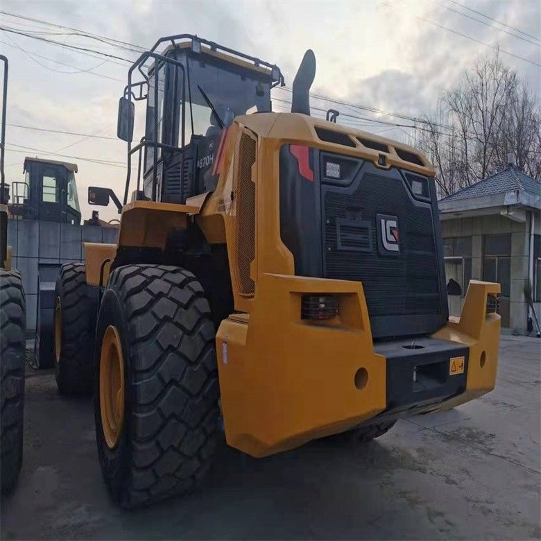 LIUGONG 870H Cargador de ruedas de 7 toneladas con horas de trabajo bajas y bomba hidráulica original