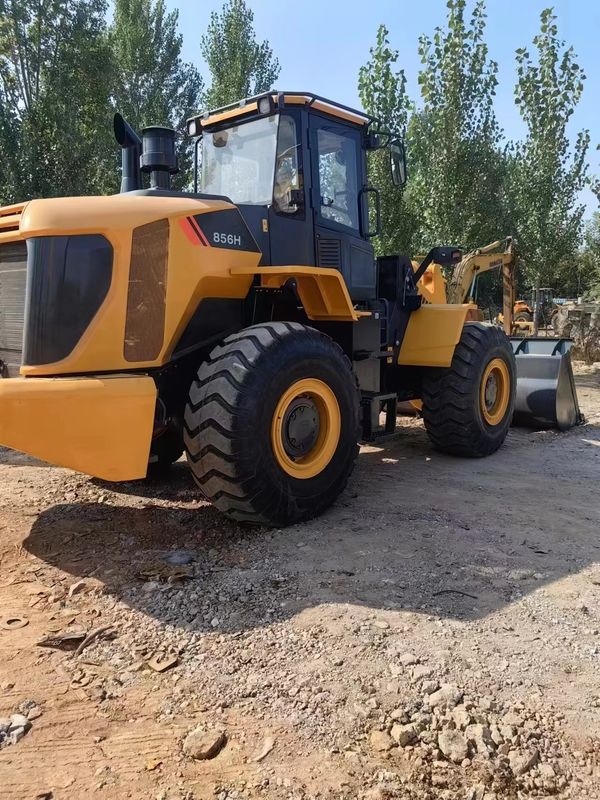 Liugong 856H cargador de ruedas de 5 toneladas 6 cilindros 1.8-5.6 m3 Capacidad de cubo durante 1 año