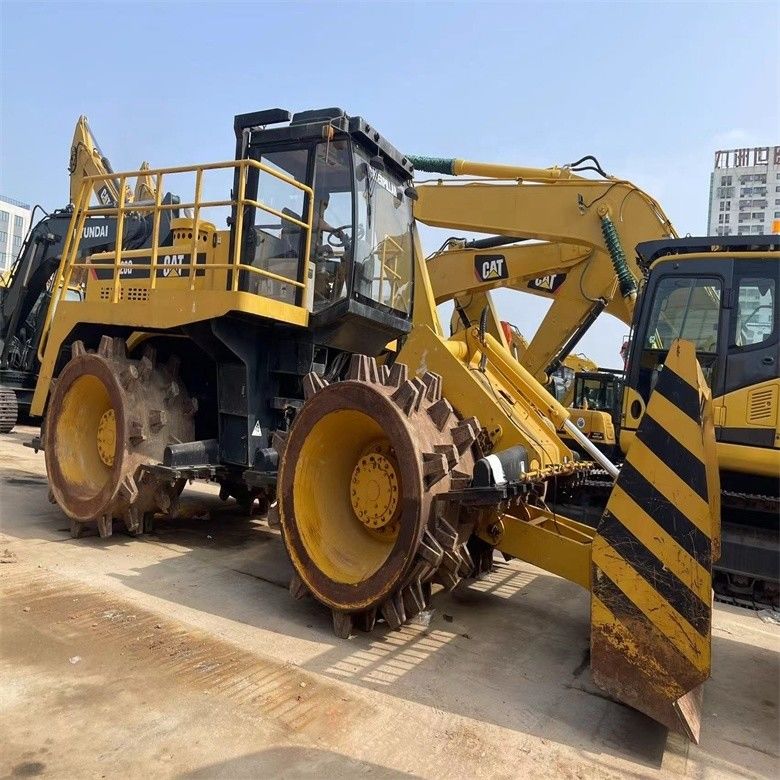 Japón hecho CAT 826G Compacto CAT Original con 3406 motor DITA en horas de trabajo bajas