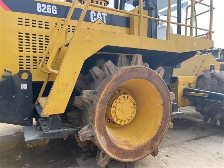 Japón hecho CAT 826G Compacto CAT Original con 3406 motor DITA en horas de trabajo bajas