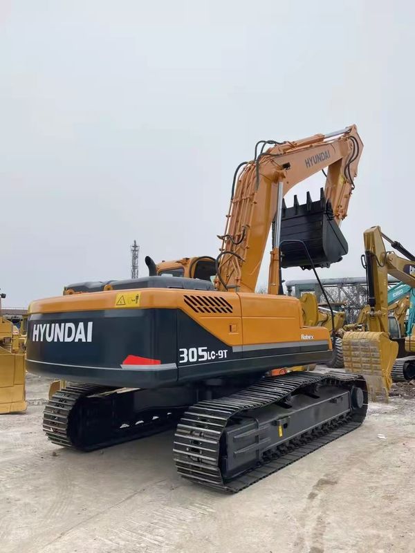 30 toneladas Listo para el trabajo y experimentado usado Corea importado Hyundai 305 en buenas condiciones