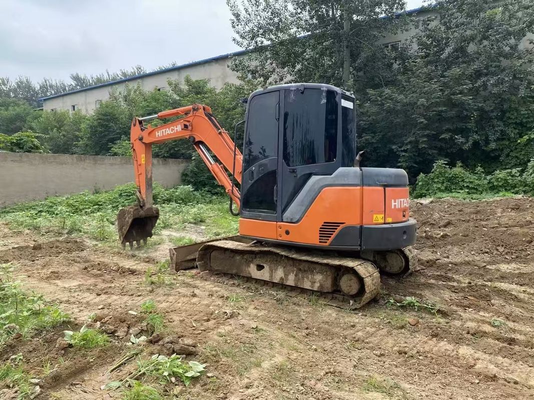 Excavadora de segunda mano Hitachi ZX65USB para exportación Mini Excavadora usada En excelente estado