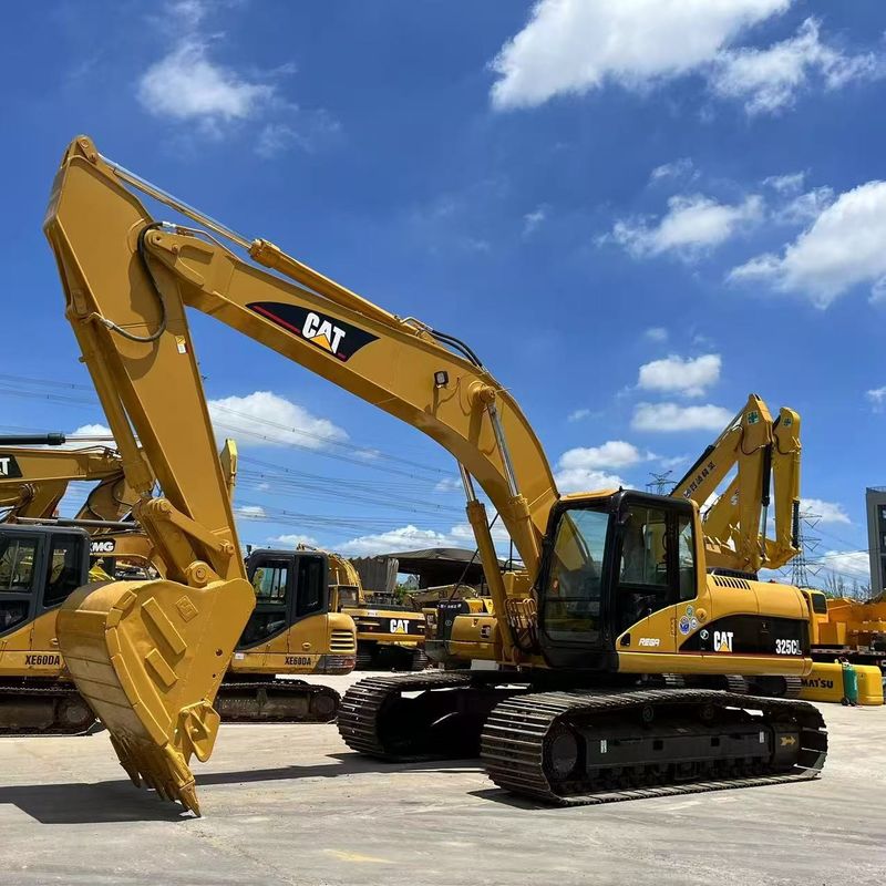 Excavadora usada CAT 325CL Caterpillar de segunda mano confiable 325CL con longitud de transporte de 9,6 m