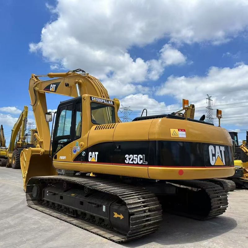 Excavadora usada CAT 325CL Caterpillar de segunda mano confiable 325CL con longitud de transporte de 9,6 m