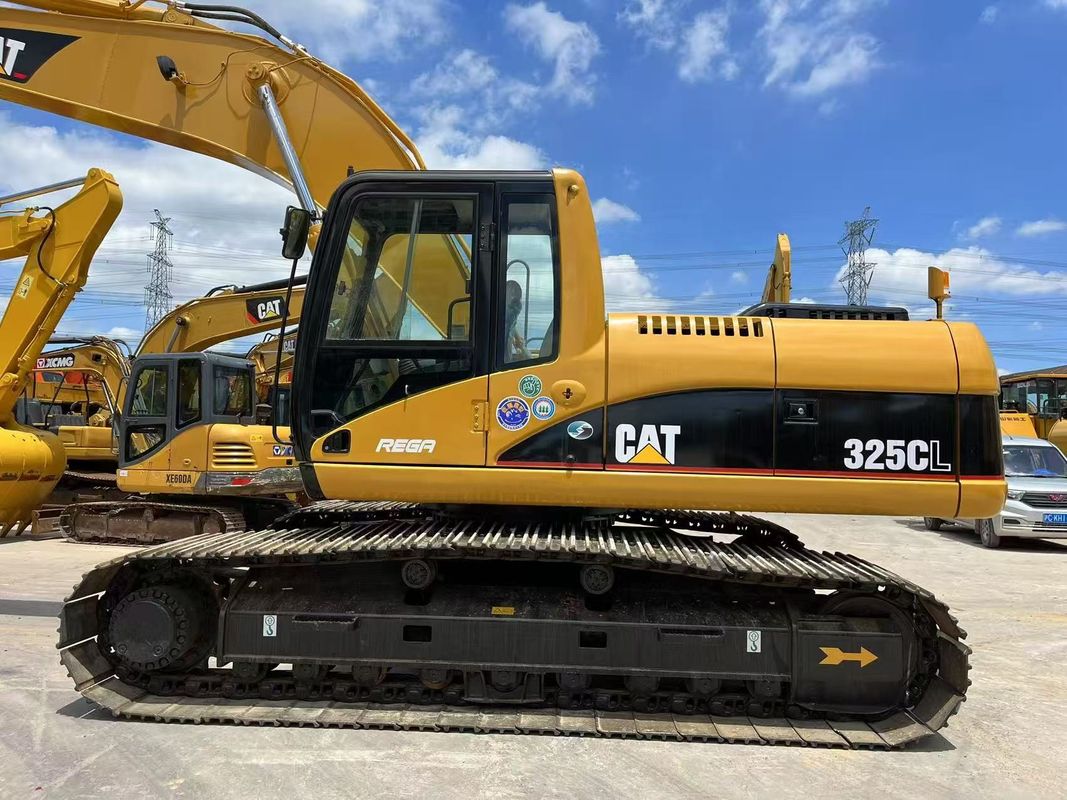 Excavadora usada CAT 325CL Caterpillar de segunda mano confiable 325CL con longitud de transporte de 9,6 m